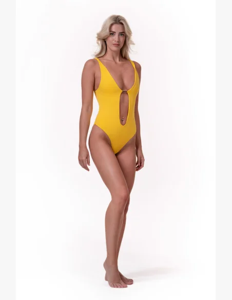 NEBBIA One-Colour Monokini žltá