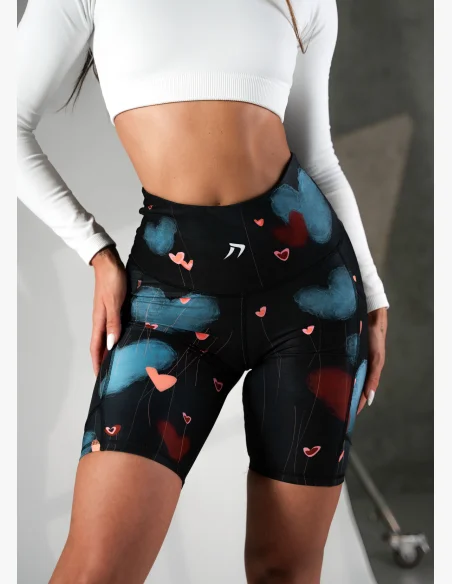 KFIT šortky Dark Romance s vreckami