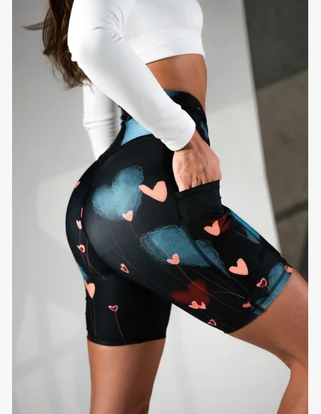 KFIT šortky Dark Romance s vreckami