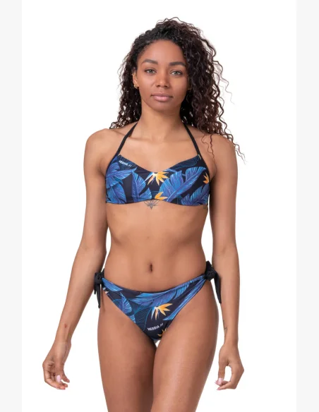 NEBBIA Earth Powered Bikini (horný diel) modrá