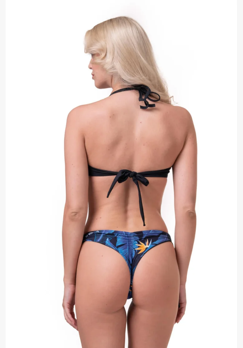 NEBBIA Earth Powered Bikini (horný diel) modrá