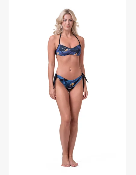 NEBBIA Earth Powered Bikini (horný diel) modrá