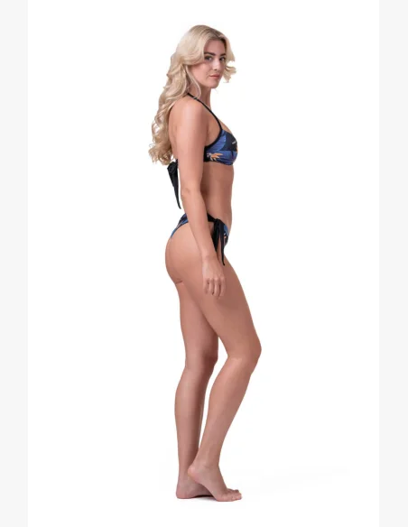 NEBBIA Earth Powered Bikini (horný diel) modrá
