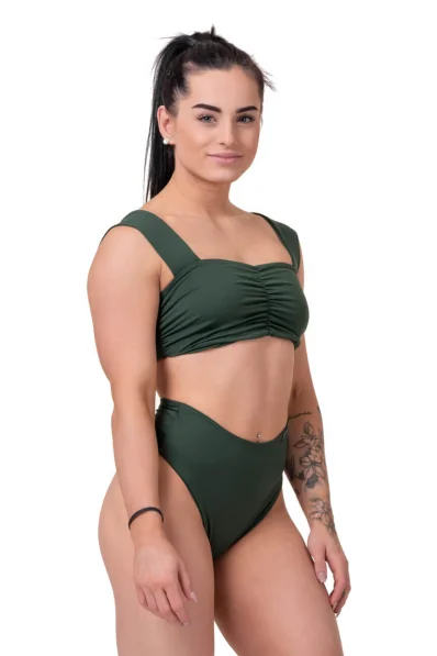 NEBBIA Brazílske bikini Classic (spodná časť) zelená 2