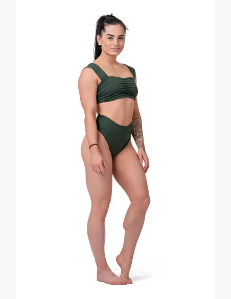 NEBBIA Miami Retro Bikini (hornej diel) zelená