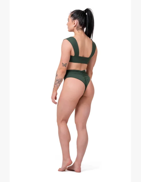 NEBBIA Miami Retro Bikini (hornej diel) zelená