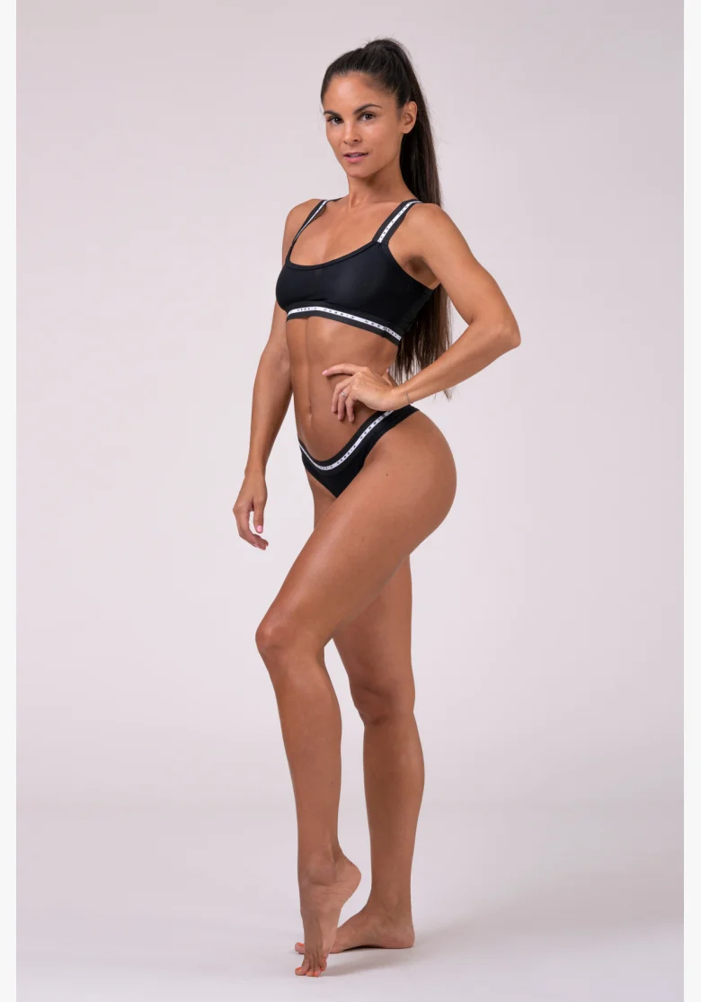 NEBBIA Mesh Me bralette podprsenka čierna