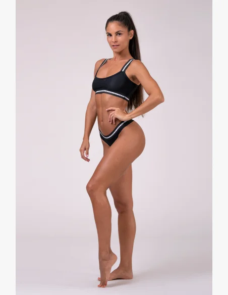 NEBBIA Mesh Me bralette podprsenka čierna