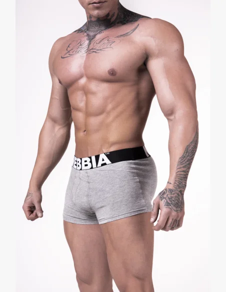 NEBBIA BOXERKY Svetlo šedá