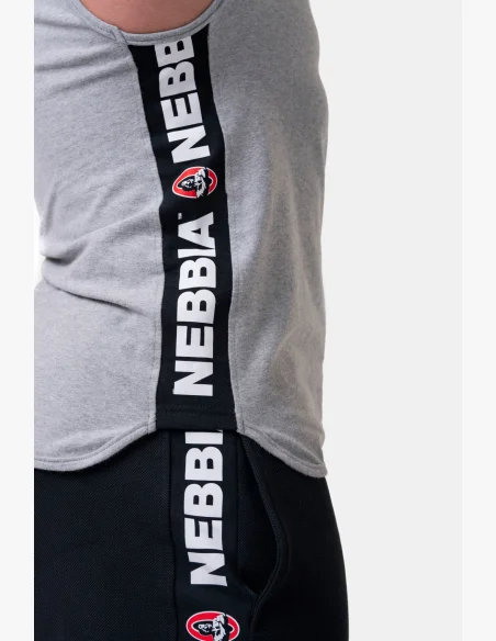 NEBBIA Legend-approved tielko s kapucňou šedá