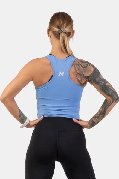 NEBBIA • Športové slim-fit crop tielko • NEBBIAshop.sk 2