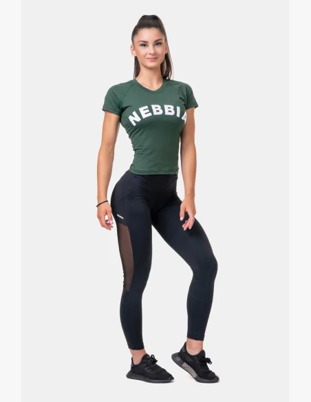 NEBBIA Classic HERO tričko zelená