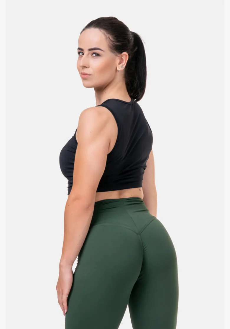 NEBBIA Fit & Sporty top čierna
