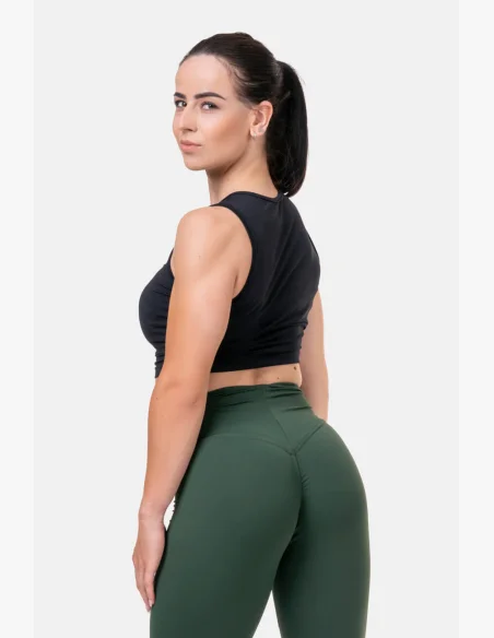 NEBBIA Fit & Sporty top čierna