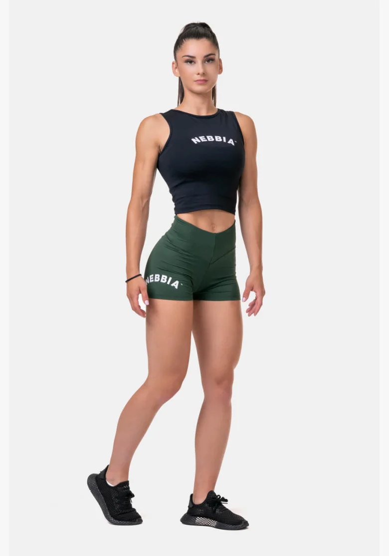 NEBBIA Fit & Sporty top čierna