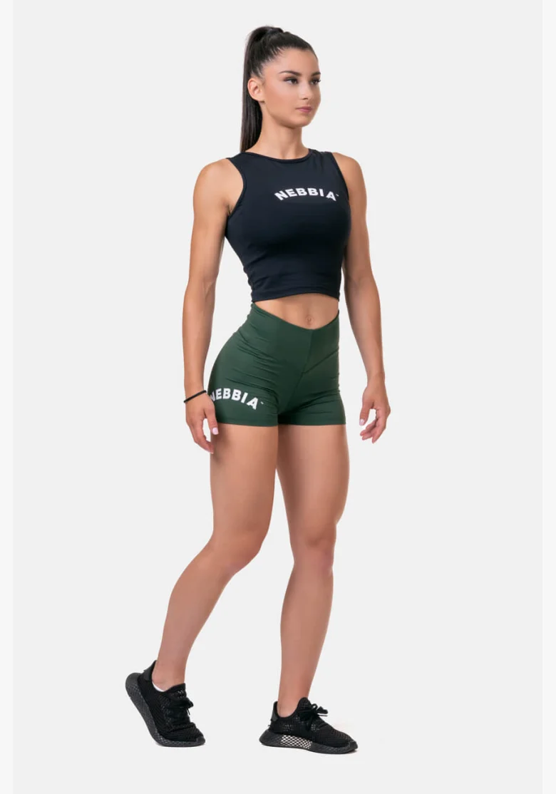NEBBIA Fit & Sporty top čierna