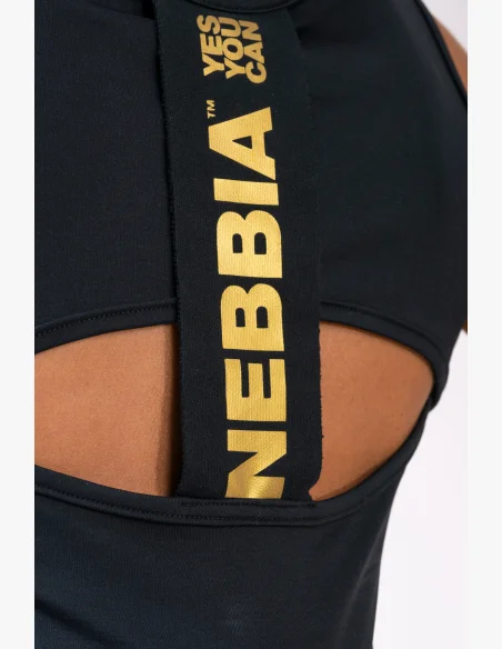 NEBBIA Honey Bunny tielko čierne