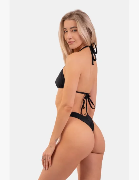 NEBBIA Trojuholníkové bikiny Classic (horný diel) čierna