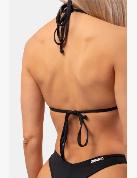 NEBBIA Trojuholníkové bikiny Classic (horný diel) čierna