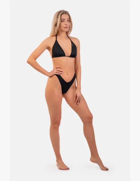 NEBBIA Trojuholníkové bikiny Classic (horný diel) čierna