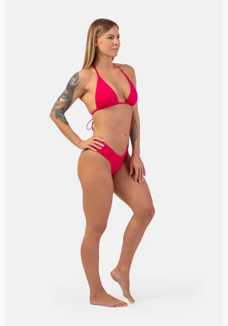 NEBBIA Trojuholníkové bikiny Classic (horná časť) ružová