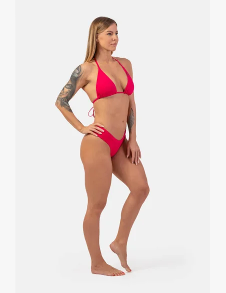 NEBBIA Trojuholníkové bikiny Classic (horná časť) ružová