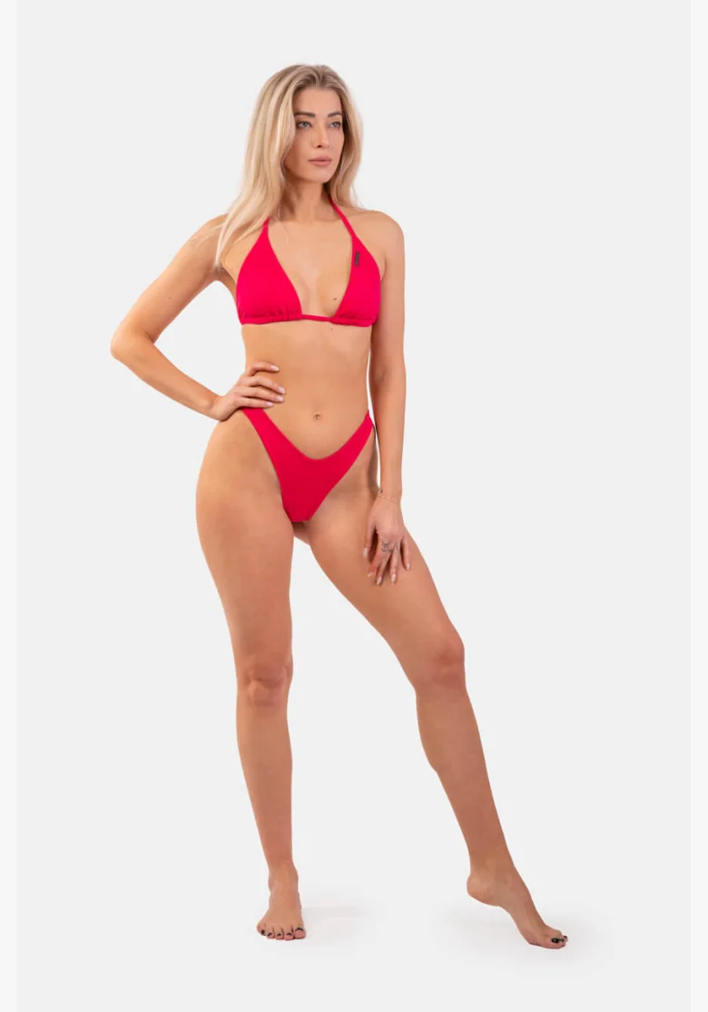 NEBBIA Trojuholníkové bikiny Classic (horná časť) ružová