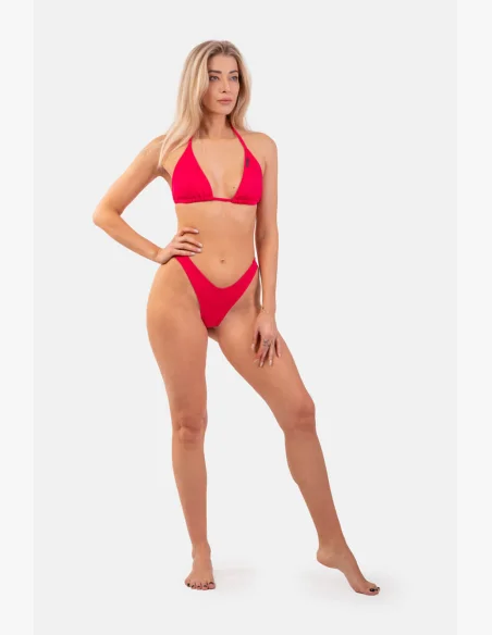 NEBBIA Trojuholníkové bikiny Classic (horná časť) ružová