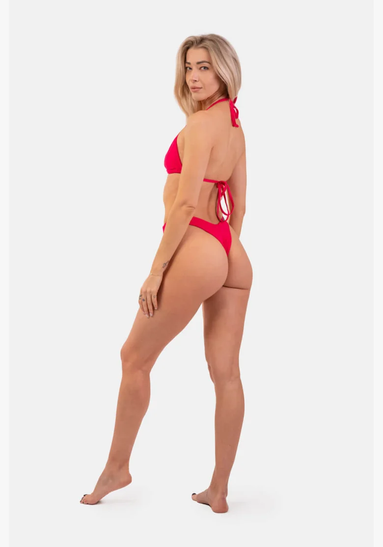NEBBIA Trojuholníkové bikiny Classic (horná časť) ružová