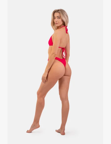 NEBBIA Trojuholníkové bikiny Classic (horná časť) ružová