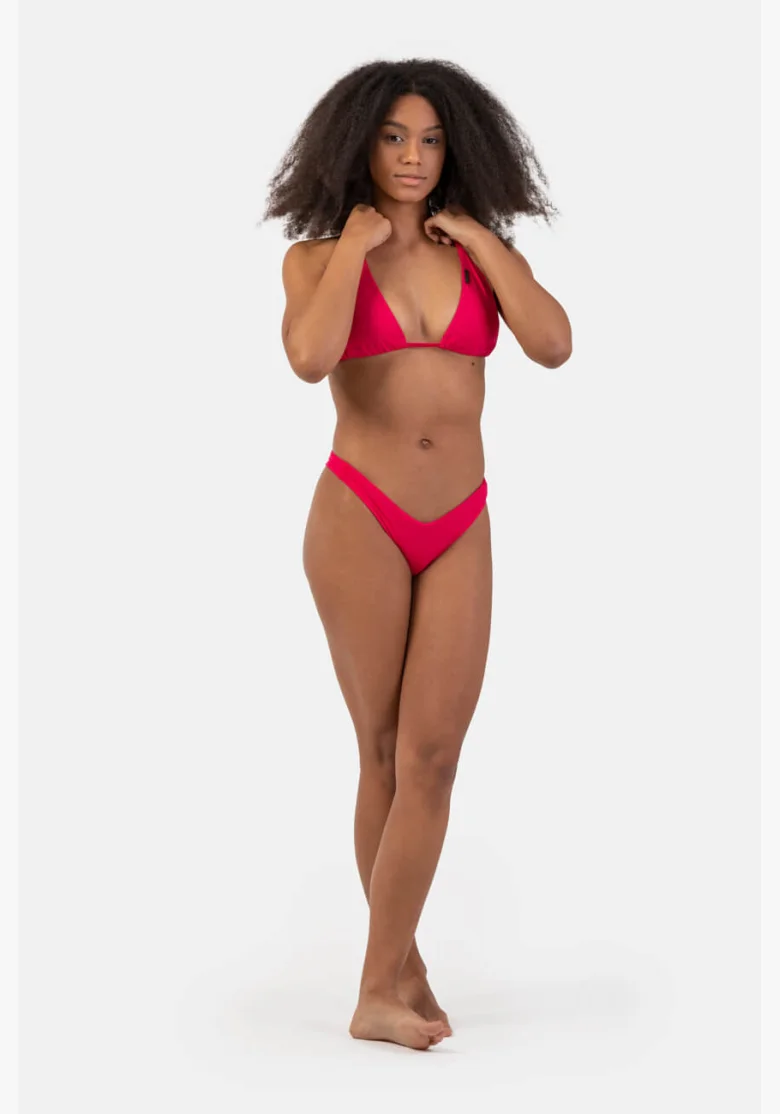 NEBBIA Trojuholníkové bikiny Classic (horná časť) ružová