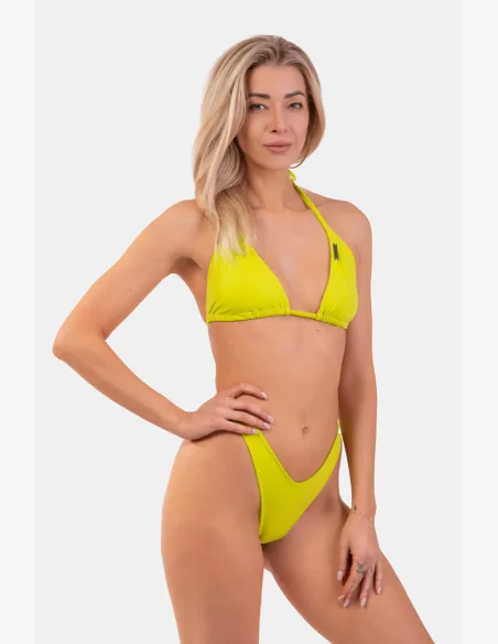 NEBBIA Trojuholníkové bikiny Classic (hornej časti) zelená