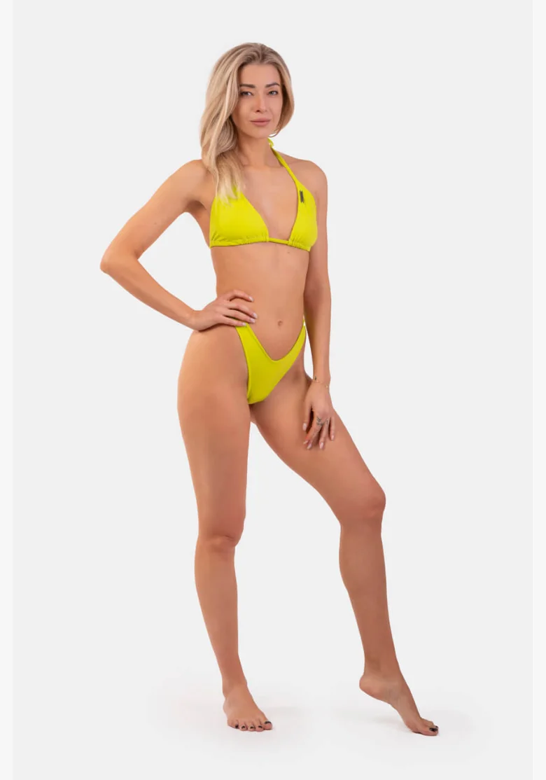 NEBBIA Trojuholníkové bikiny Classic (hornej časti) zelená