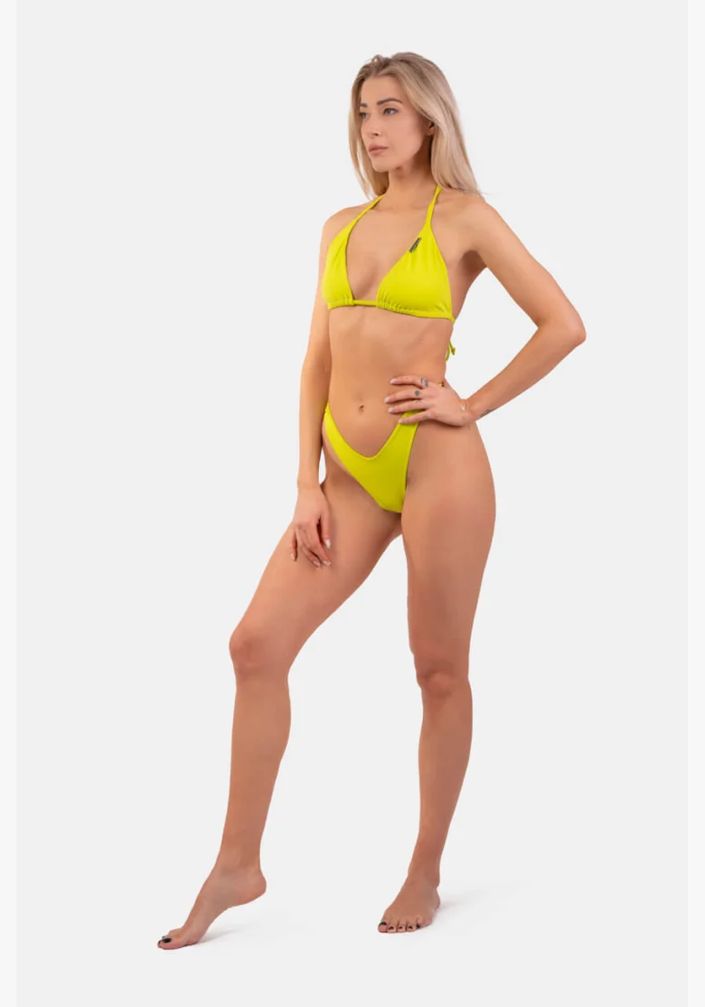 NEBBIA Trojuholníkové bikiny Classic (hornej časti) zelená