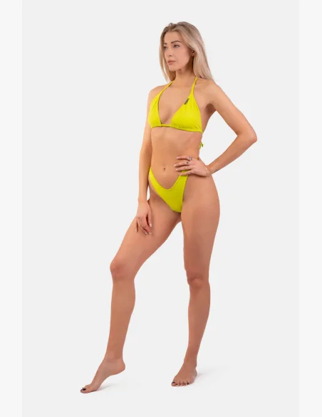 NEBBIA Trojuholníkové bikiny Classic (hornej časti) zelená