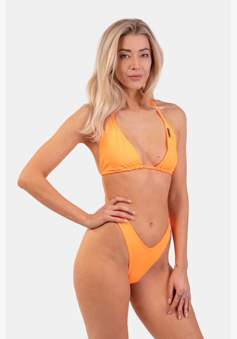 NEBBIA Trojuholníkové bikiny Classic (hornej časť) oranžová