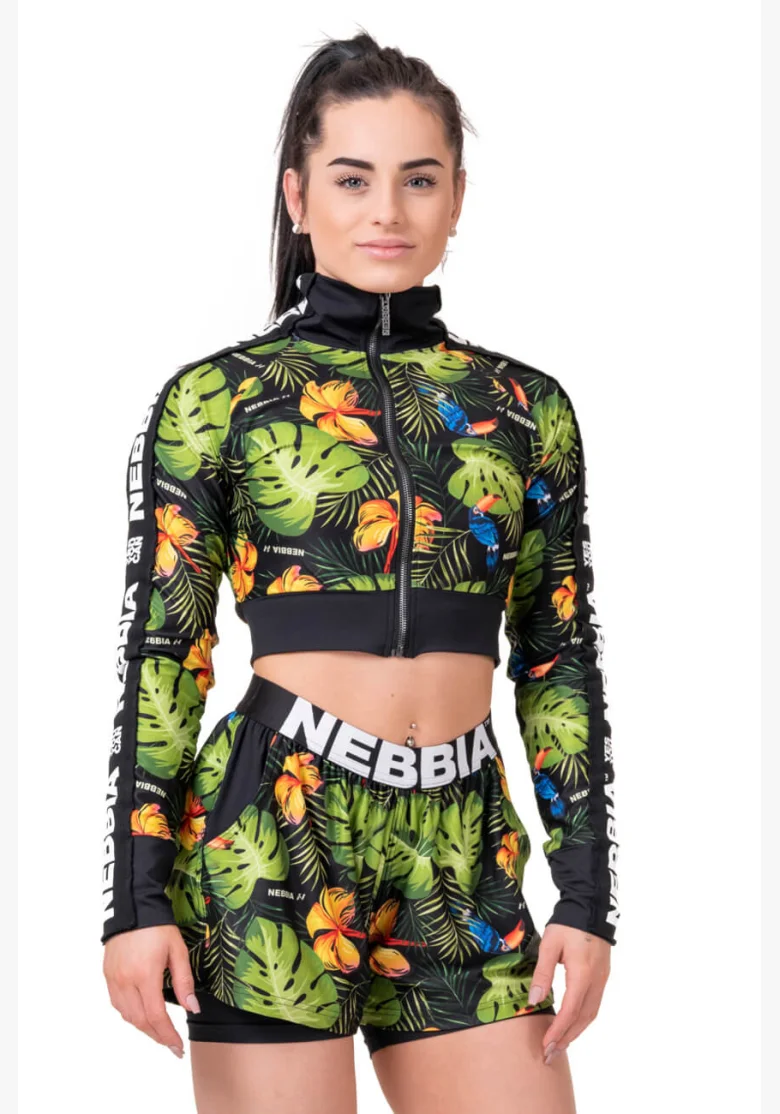 NEBBIA High-energy Double Layer šortky zelené