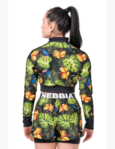 NEBBIA High-energy Double Layer šortky zelené