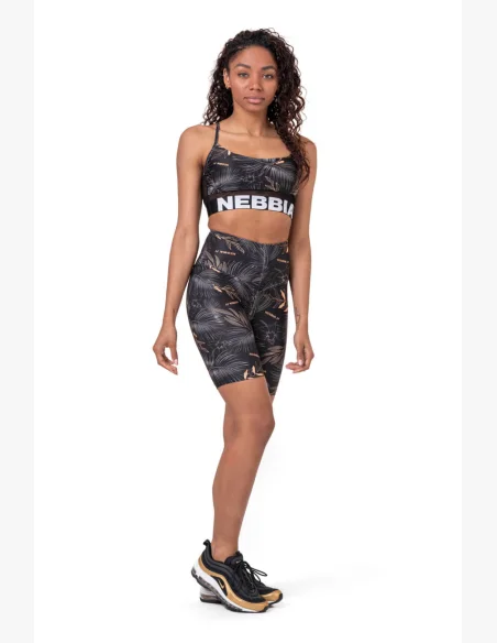 NEBBIA Biker šortky Active Black čierna