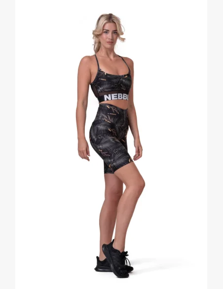 NEBBIA Biker šortky Active Black čierna