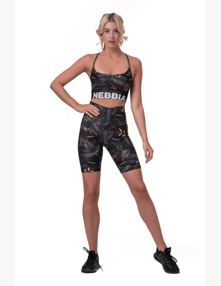 NEBBIA Biker šortky Active Black čierna