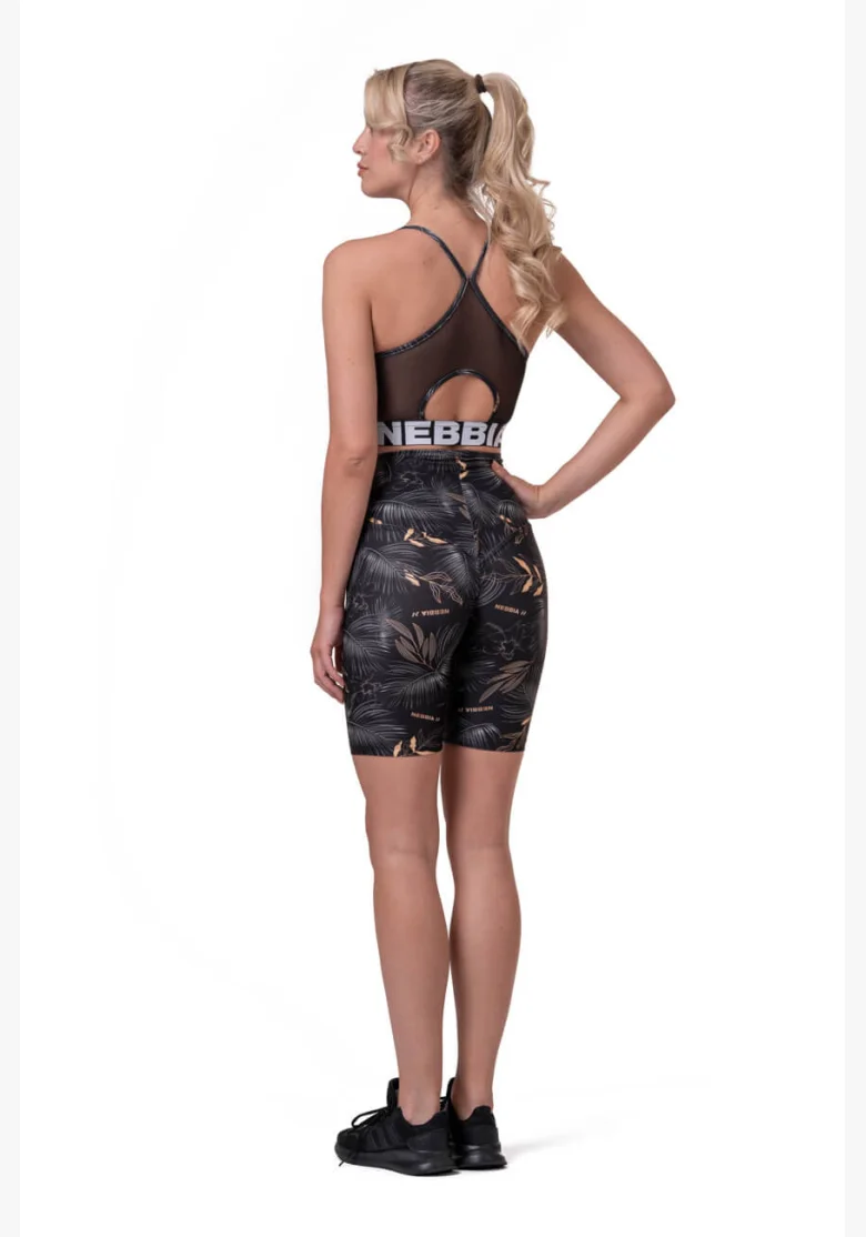 NEBBIA Biker šortky Active Black čierna