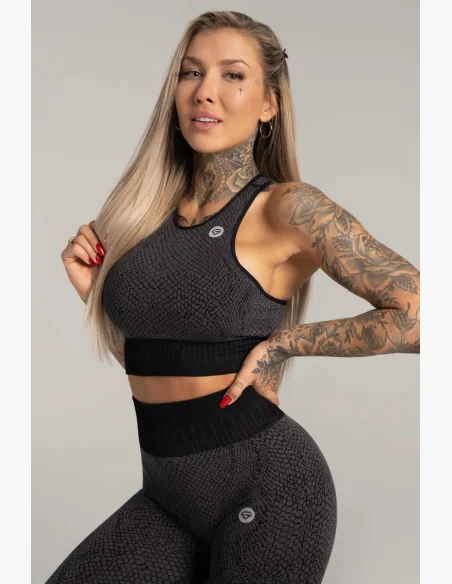 Fitness podprsenka Gym Glamour Push Up Snake