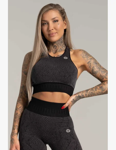 Fitness podprsenka Gym Glamour Push Up Snake