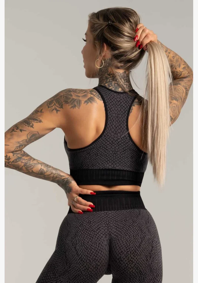 Fitness podprsenka Gym Glamour Push Up Snake