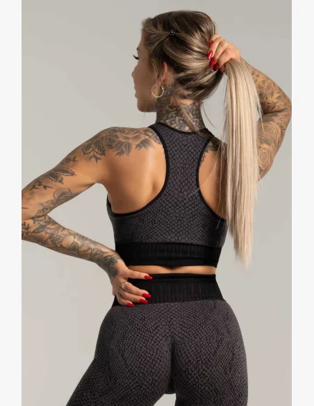 Fitness podprsenka Gym Glamour Push Up Snake