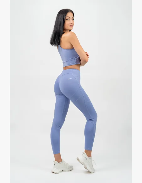 NEBBIA Vyztužená športová podprsenka s vysokou oporou GYM TIME fialová