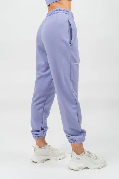 NEBBIA • Športové voľné tepláky GYM TIME fialová • Nebshop.sk 2