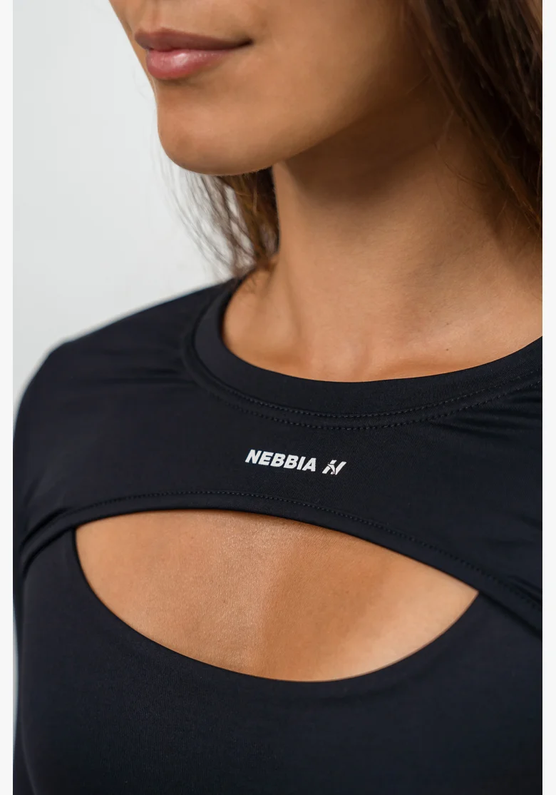 NEBBIA Fitness bolero s dlhým rukávom TRUE HERO