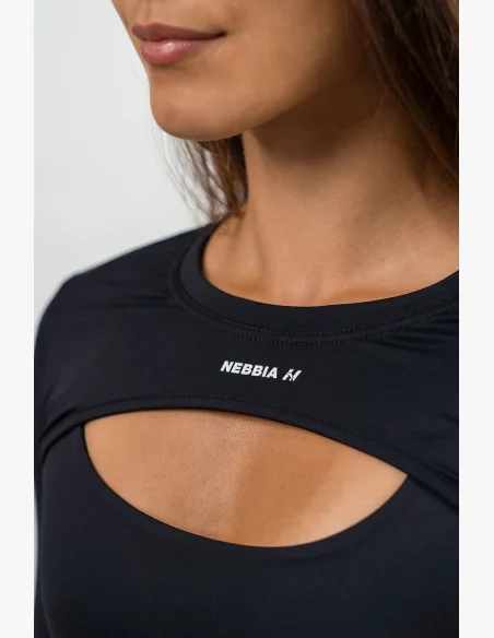 NEBBIA Fitness bolero s dlhým rukávom TRUE HERO